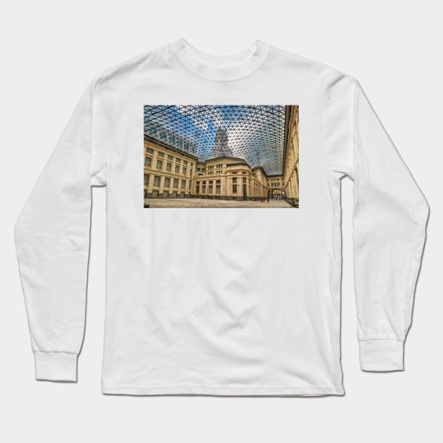 Madrid city hall Long Sleeve T-Shirt by JJFarquitectos